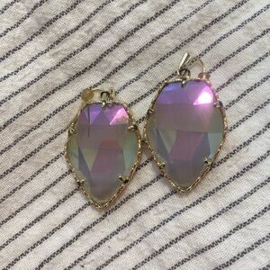 Kendra Scott Iridescent Teardrop Earrings